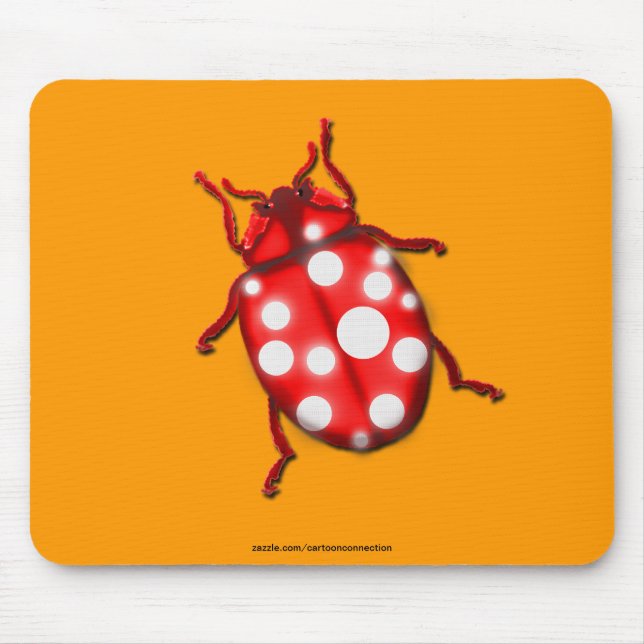 LadyBug Gifts for Buglovers & Gardeners Mouse Mat (Front)