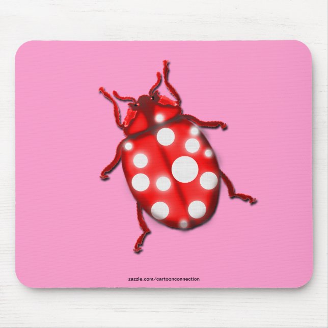 LadyBug Gifts for Buglovers & Gardeners Mouse Mat (Front)