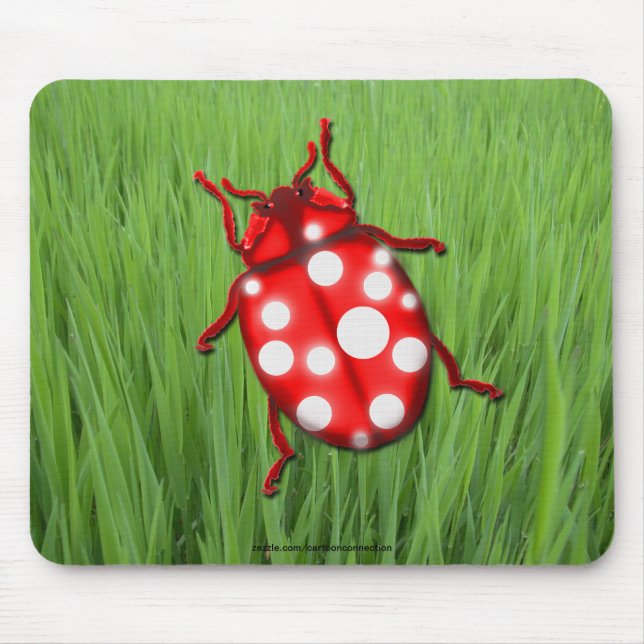 LadyBug Gifts for Buglovers & Gardeners Mouse Mat (Front)