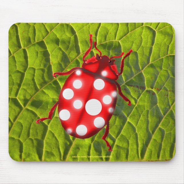 LadyBug Gifts for Buglovers & Gardeners Mouse Mat (Front)
