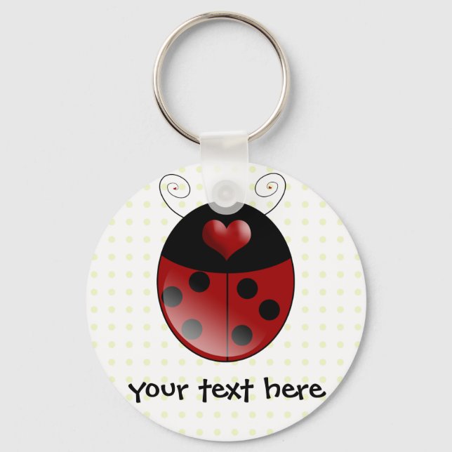 Ladybug Gifts Key Ring (Front)