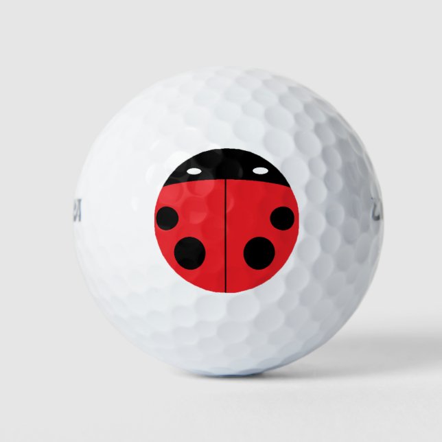 Ladybug  golf balls (Front)
