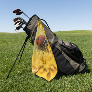 Ladybug  golf towel