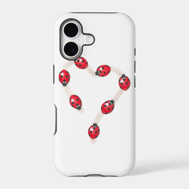 Ladybug Heart iPhone 5 Case (Back)