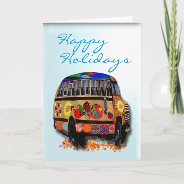 Ladybug Holiday Card (Front)