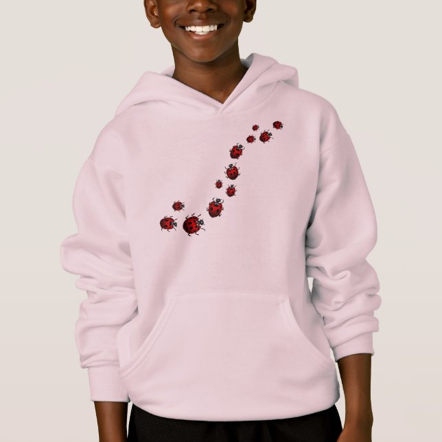 Ladybug Hoodie Kid's Ladybug Hoodie Shirt & Gifts (Front)