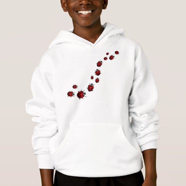 Ladybug Hoodie Kid's Ladybug Hoodie Shirt & Gifts (Front)
