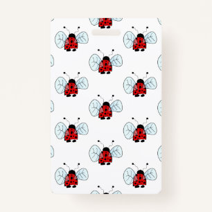 Ladybug  ID badge