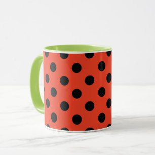 Ladybug Illustration Mug