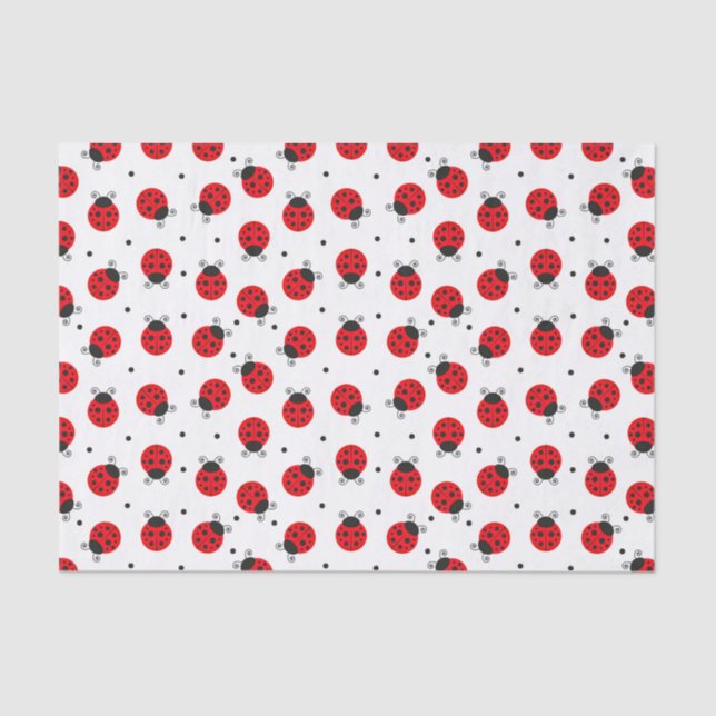 Ladybug Insect  Tissue Paper (Front)