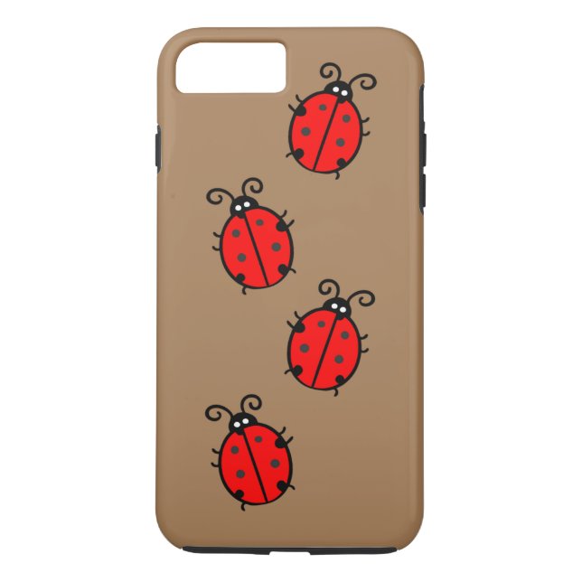 Ladybug iPhone 7 Plus, Tough Case-Mate iPhone Case (Back)