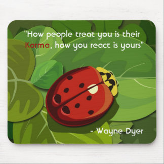 Ladybug Karma Mouse Mat
