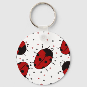 Ladybug Key Ring