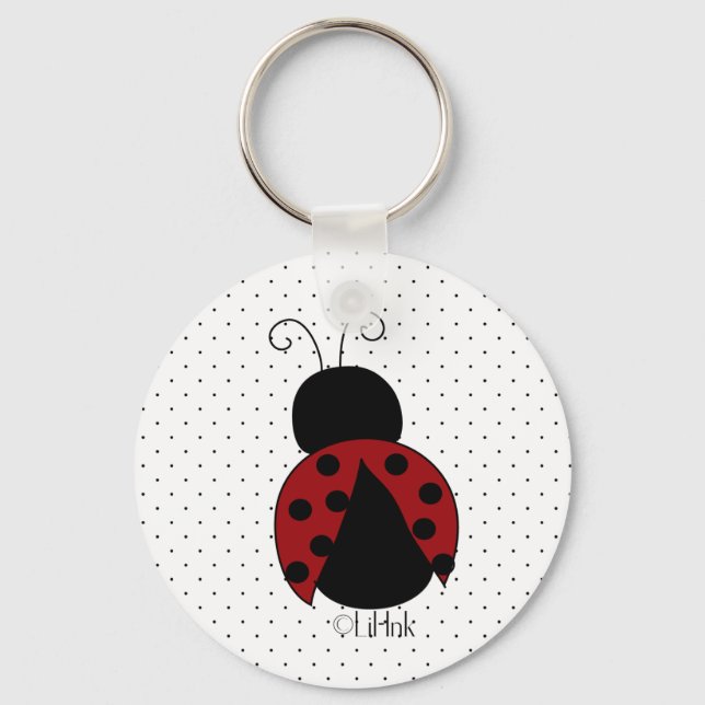 Ladybug Keychain (Front)