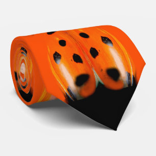 Ladybug Lady Bird Spotty Novelty Party Neck Tie