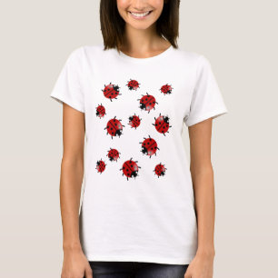 Ladybug, Ladybird cascade T-Shirt