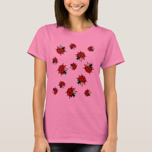 Ladybug Ladybird cascade T-Shirt
