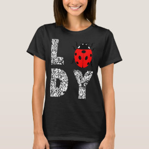 Ladybug Ladybug Insect Lady Leopard Cute Ladybug T-Shirt