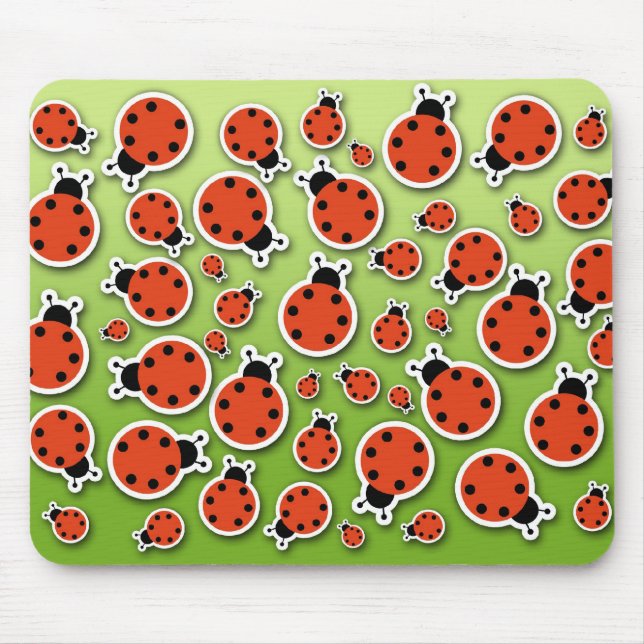 Ladybug Ladybug Mouse Mat (Front)