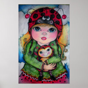 Ladybug! Ladybug! Poster! U Choose Size Poster