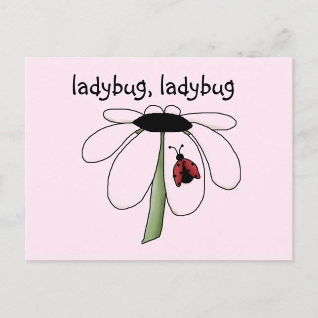 Ladybug Ladybug Tshirts and Gifts Postcard (Front)