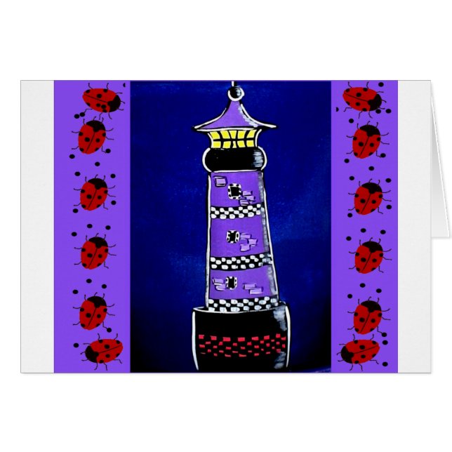 Ladybug Lighthouses (Front Horizontal)