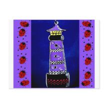 Ladybug Lighthouses