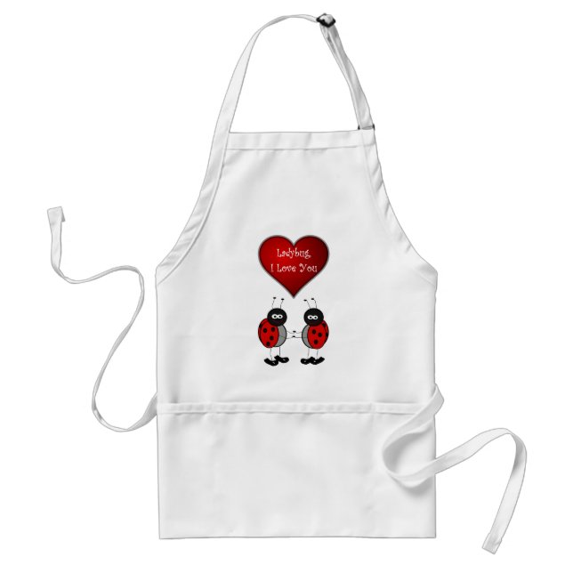 Ladybug Love Apron (Front)