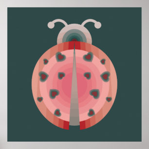 ladybug love poster