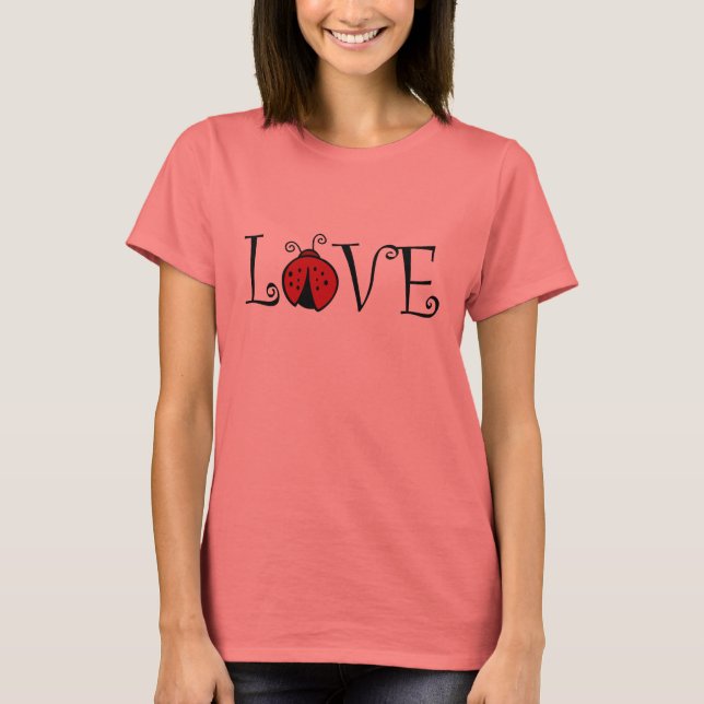 Ladybug Love t-shirt (Front)