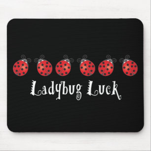 Ladybug Luck Mouse Mat