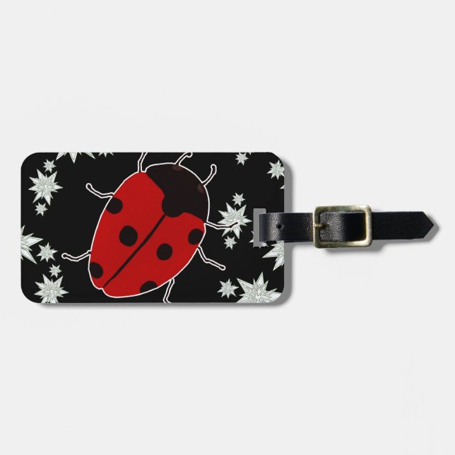 LADYBUG LUGGAGE TAG (Front Horizontal)