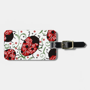 Ladybug Luggage Tag