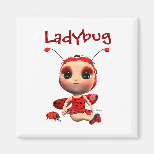 Ladybug Magnet (Front)