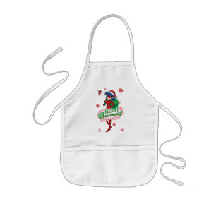 Ladybug   Merry Christmas Kids Apron