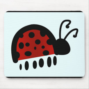 ladybug mouse mat