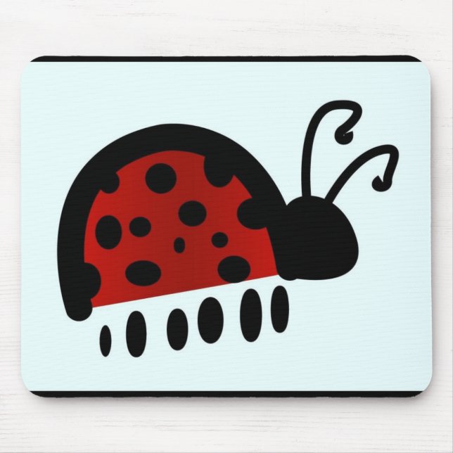 ladybug mouse mat (Front)
