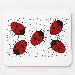 Ladybug Mouse Mat