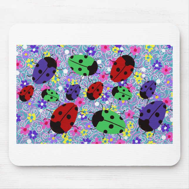 Ladybug Mouse Mat (Front)