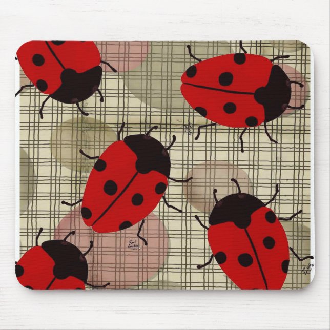 LADYBUG MOUSE MAT (Front)