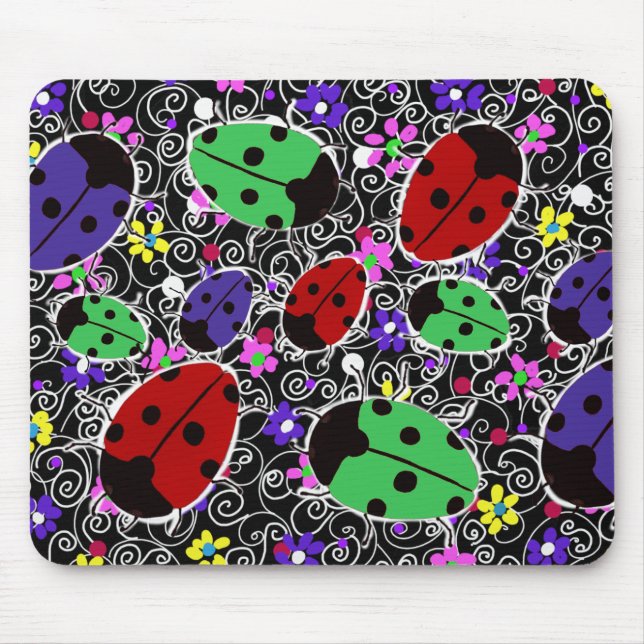 Ladybug Mouse Mat (Front)