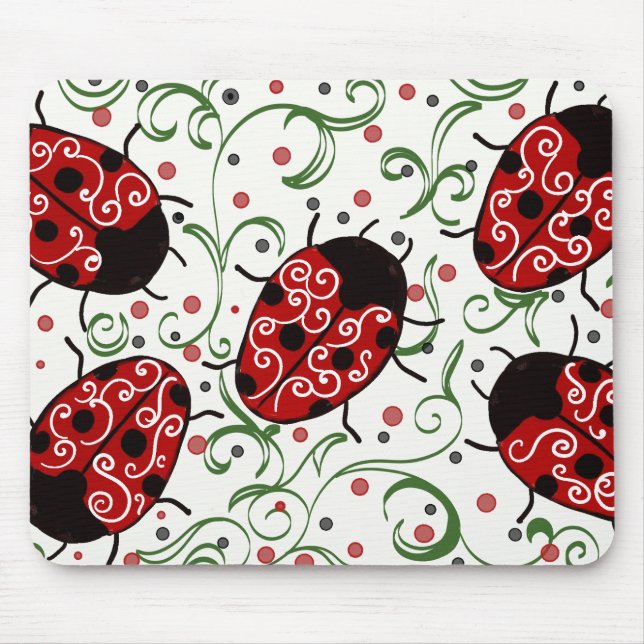 Ladybug Mouse Mat (Front)