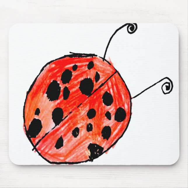 Ladybug Mouse Mat (Front)