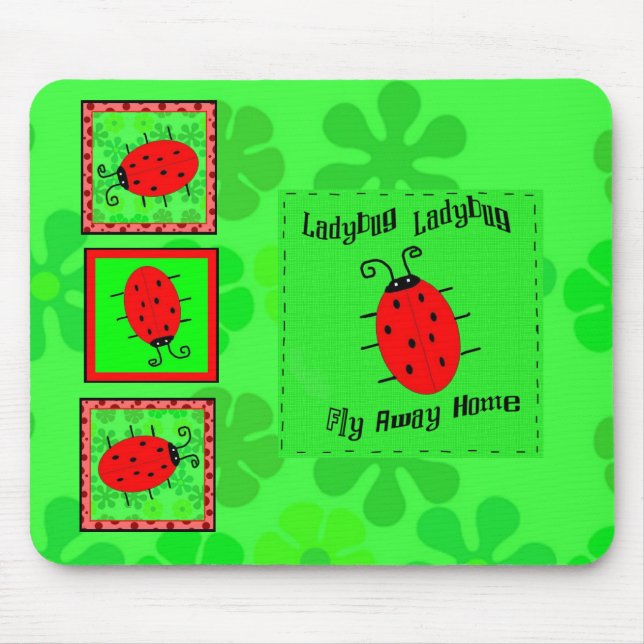 Ladybug  Mousepad (Front)
