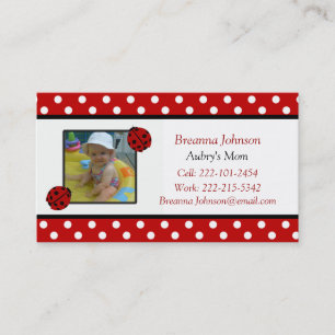 Ladybug: Mum Contact Card