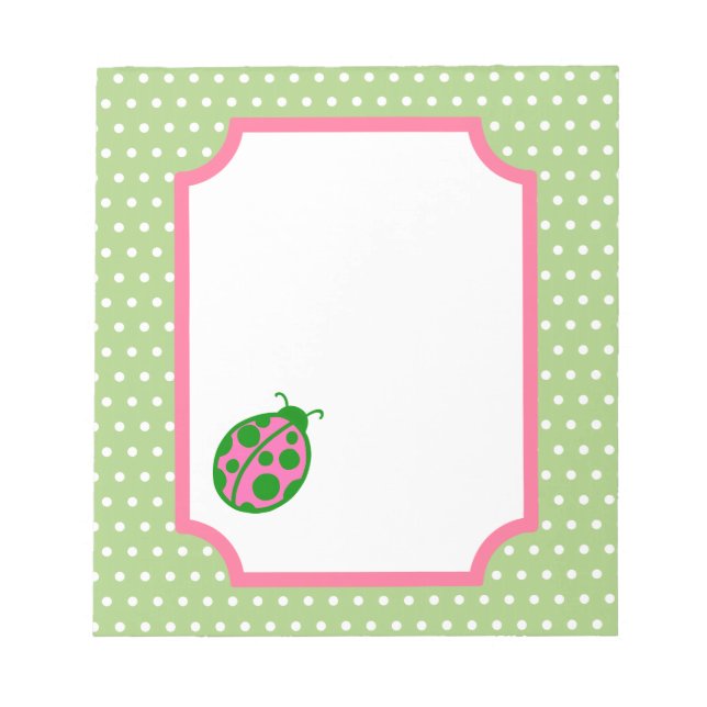 Ladybug Notepad (Front)