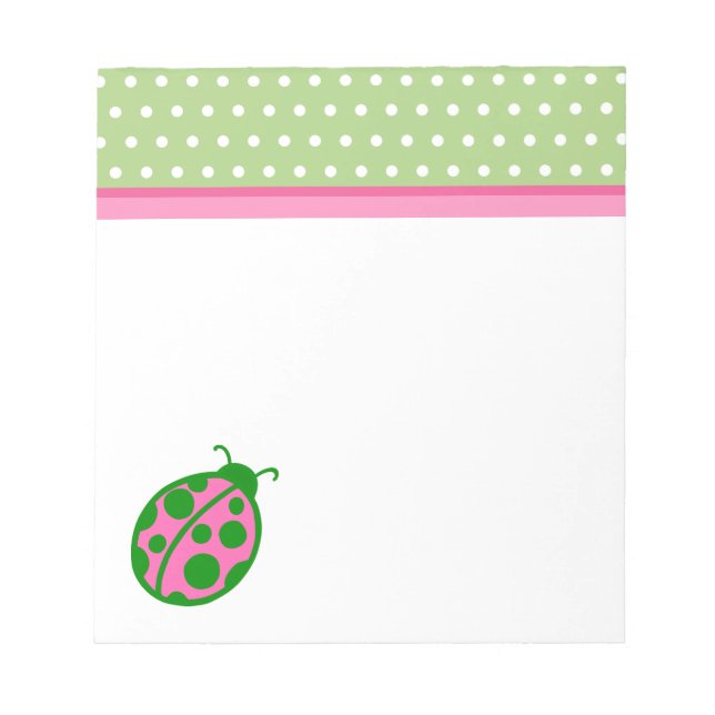 Ladybug Notepad (Front)