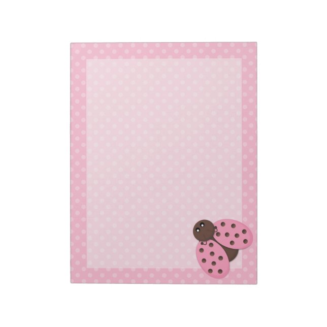 Ladybug Notepad (Rotated)