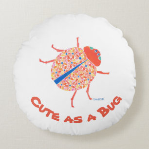 Ladybug Nursery Pillow