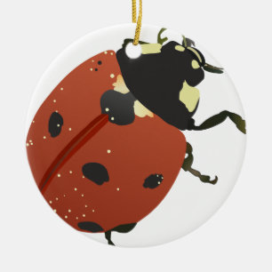 LadyBug Office Home Personalise Destiny Destiny'S Ceramic Tree Decoration